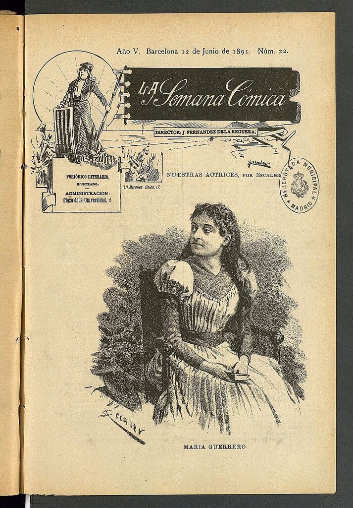 Miniatura de La Semana Cómica del 12 de junio de 1891, nº 22