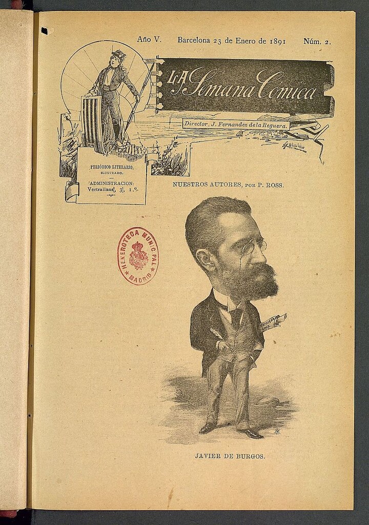 Miniatura de La Semana Cómica del 23 de enero de 1891, nº 2