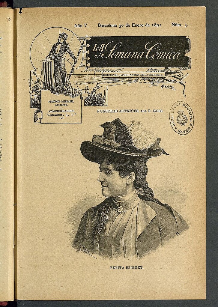 Miniatura de La Semana Cómica del 30 de enero de 1891, nº 3