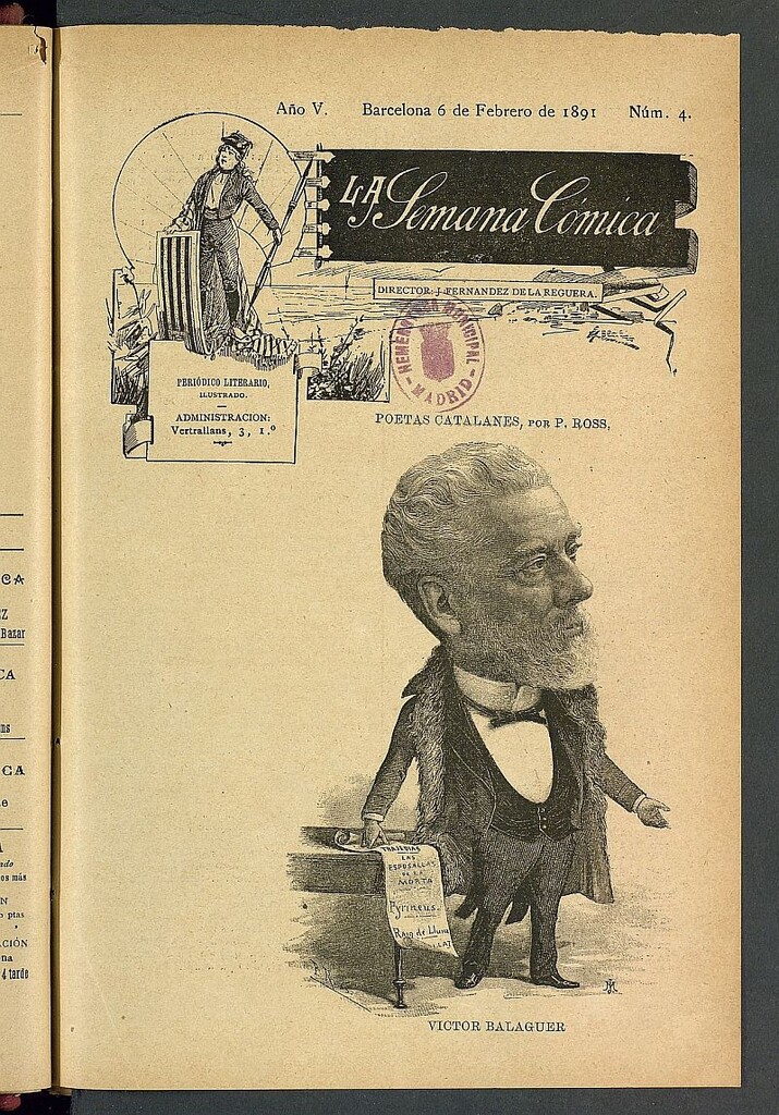 Miniatura de La Semana Cómica del 6 de febrero de 1891, nº 4