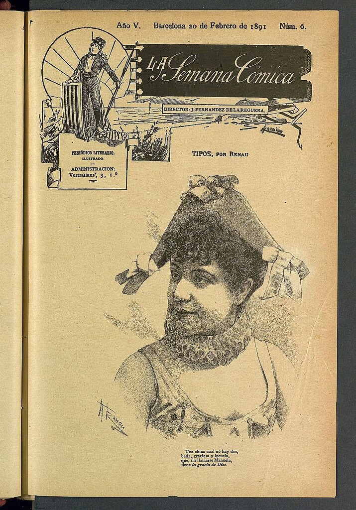 Miniatura de La Semana Cómica del 20 de febrero de 1891, nº 6