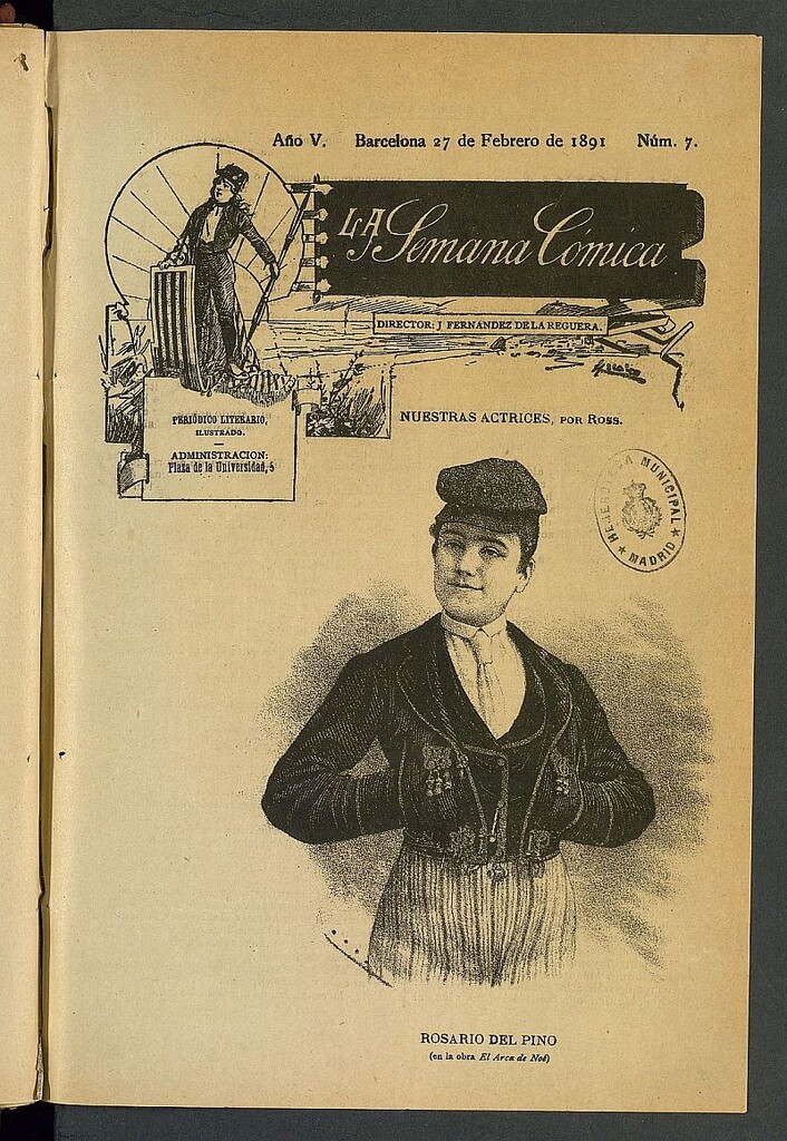 Miniatura de La Semana Cómica del 27 de febrero de 1891, nº 7