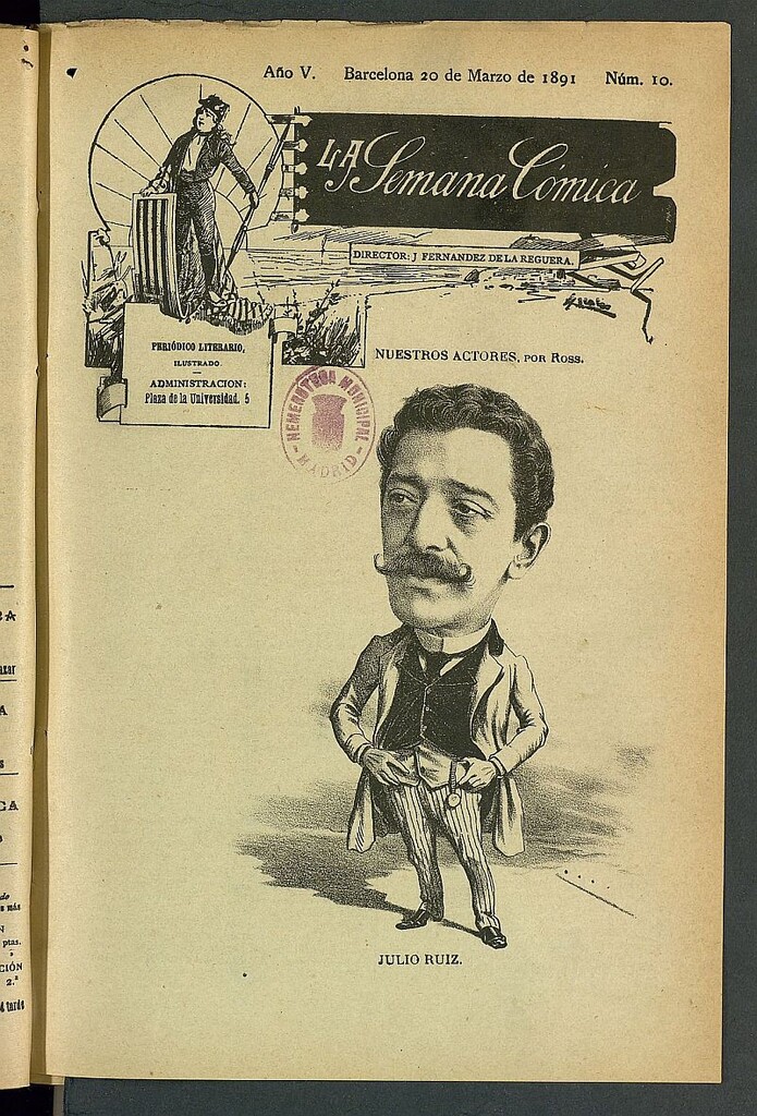 Miniatura de La Semana Cómica del 20 de marzo de 1891, nº 10
