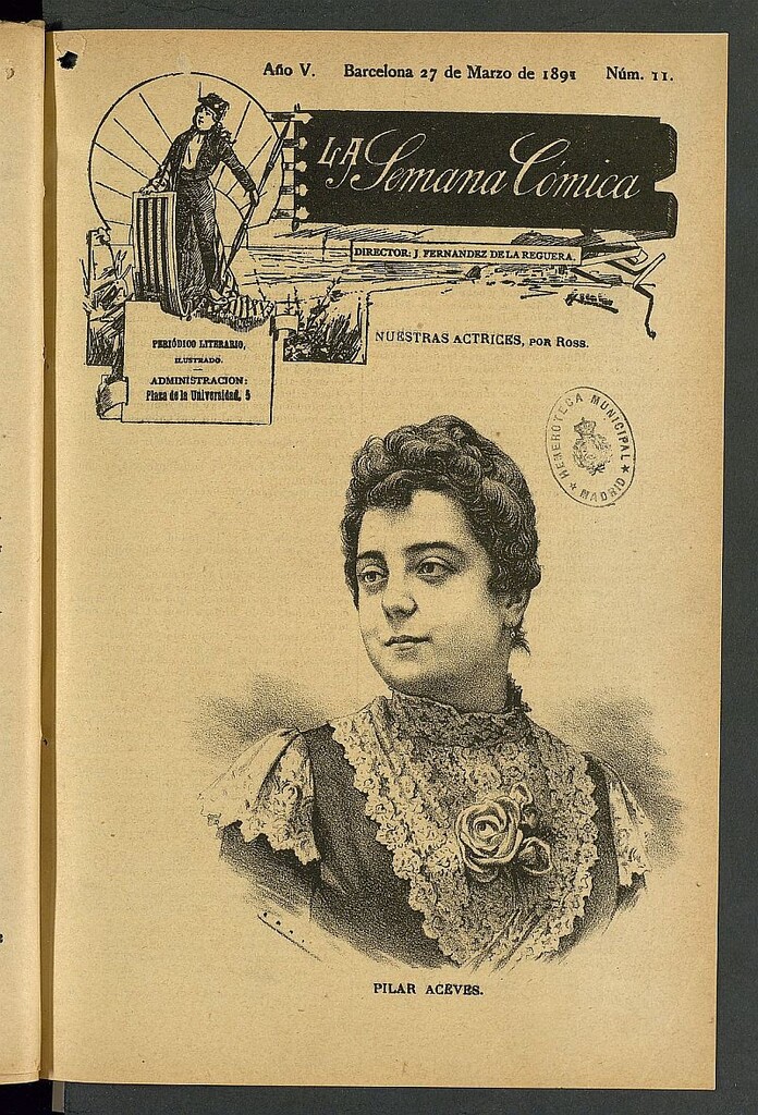 Miniatura de La Semana Cómica del 27 de marzo de 1891, nº 11