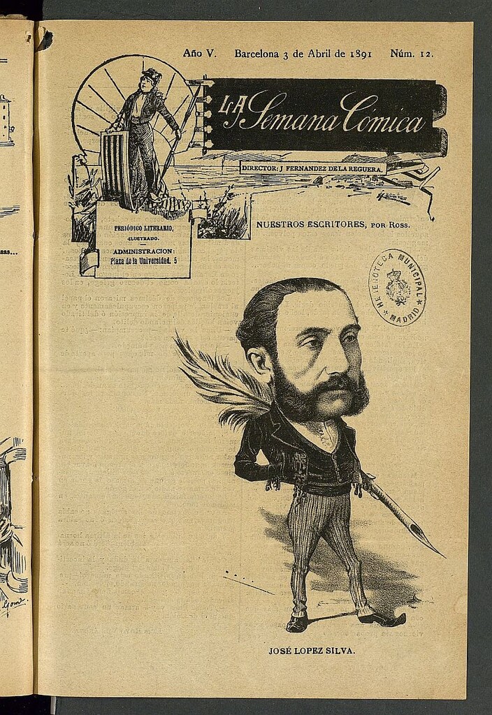 Miniatura de La Semana Cómica del 3 de abril de 1891, nº 12