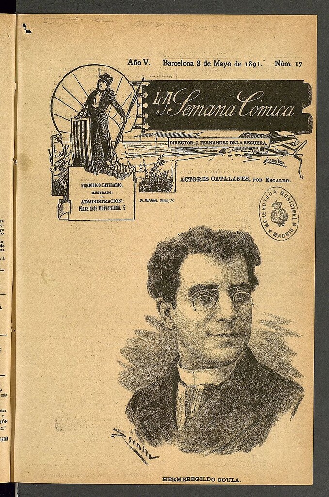 Miniatura de La Semana Cómica del 8 de mayo de 1891, nº 17