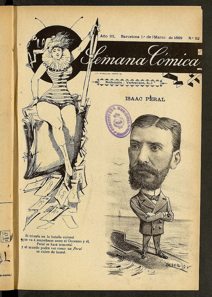Miniatura de La Semana Cómica del 1 de marzo de 1889, nº 92