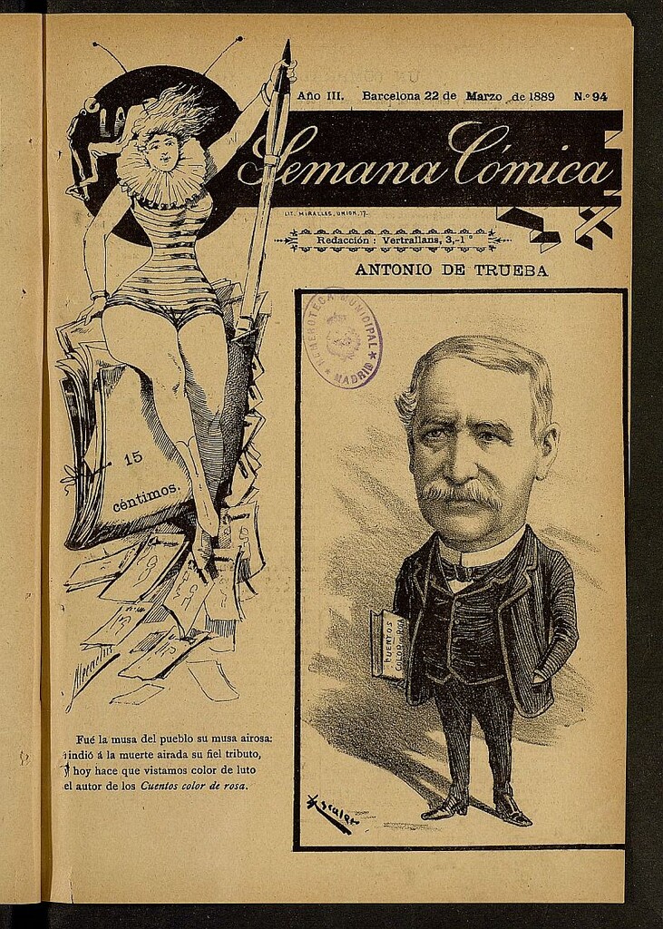 Miniatura de La Semana Cómica del 22 de marzo de 1889, nº 94
