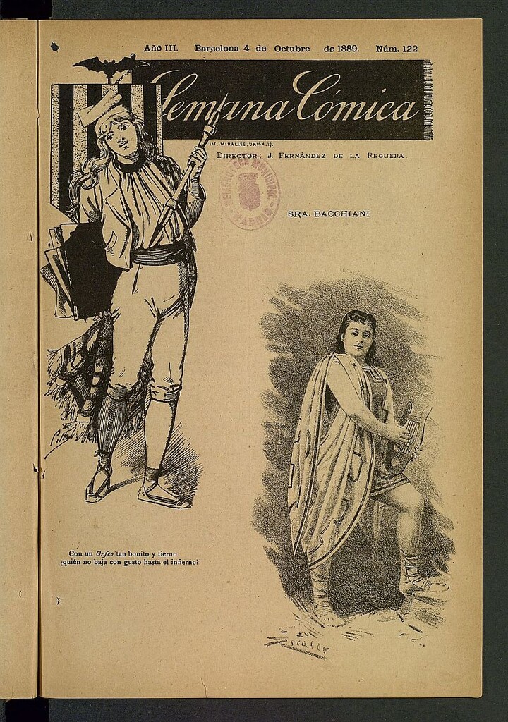 Miniatura de La Semana Cómica del 4 de octubre de 1889, nº 122