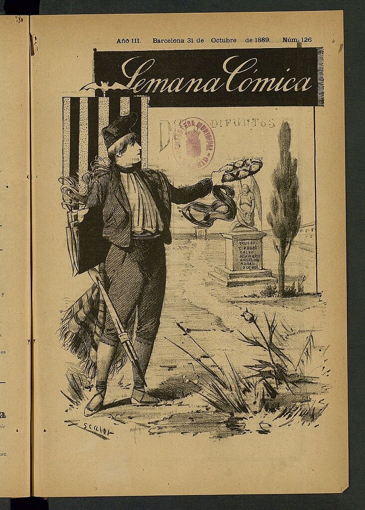 Miniatura de La Semana Cómica del 31 de octubre de 1889, nº 126