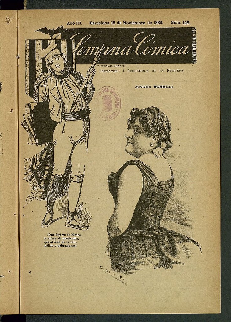 Miniatura de La Semana Cómica del 15 de noviembre de 1889, nº 128