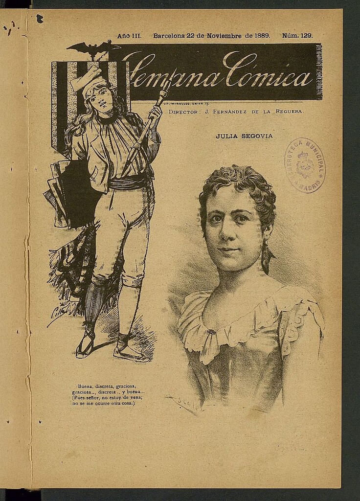 Miniatura de La Semana Cómica del 22 de noviembre de 1889, nº 129