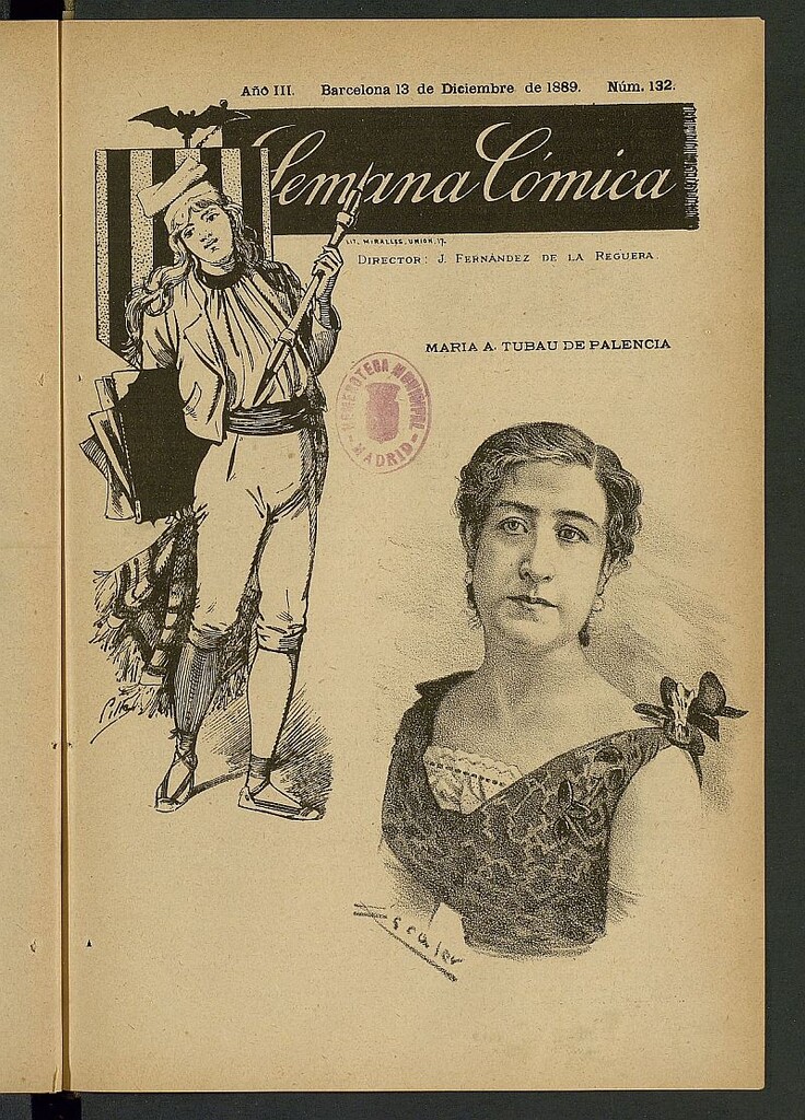 Miniatura de La Semana Cómica del 13 de diciembre de 1889, nº 132