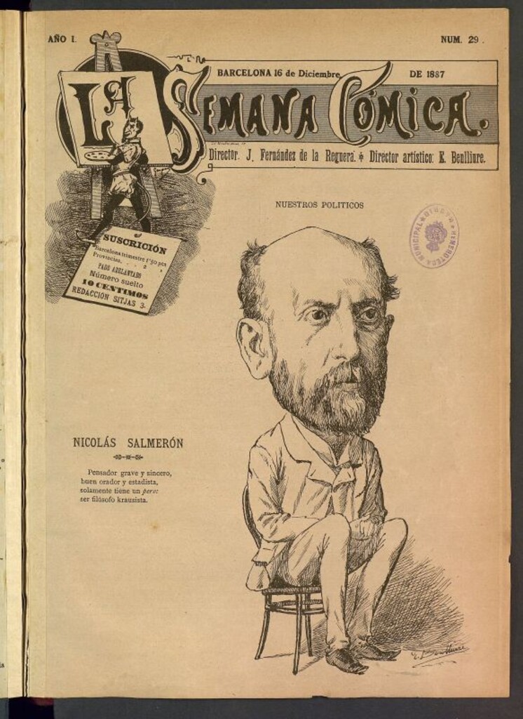 Miniatura de La Semana Cómica del 16 de diciembre de 1887, nº 29