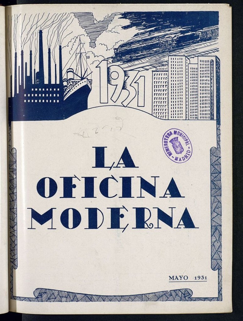 Miniatura de La oficina moderna de mayo de 1931