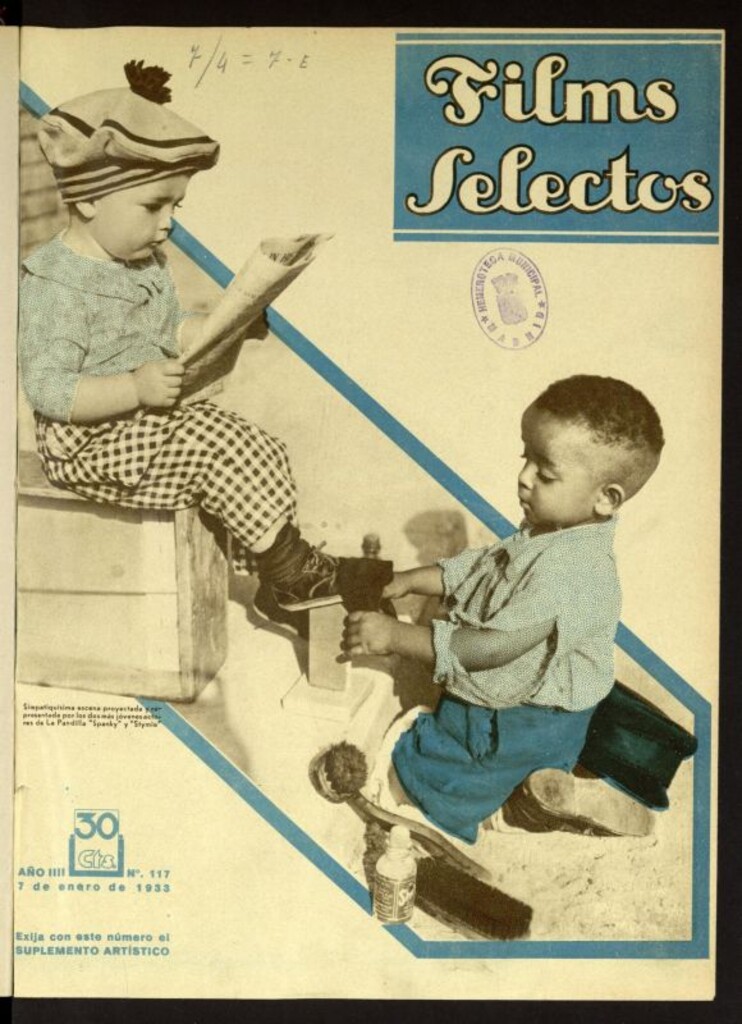 Miniatura de Films Selectos. 7 de enero de 1933, nº 117