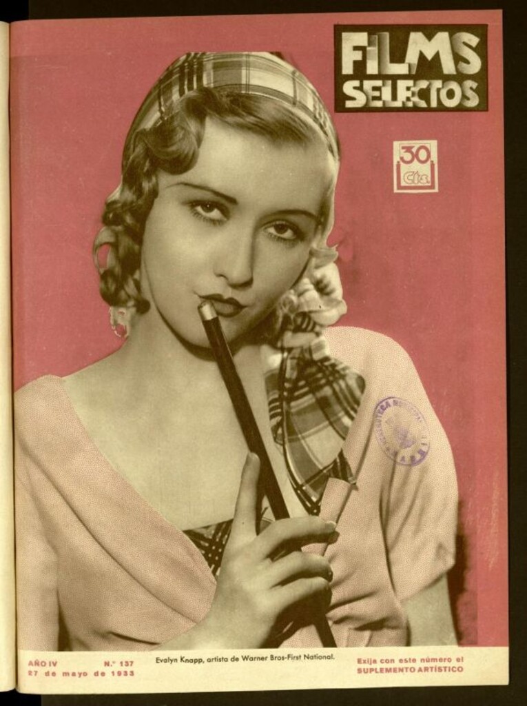Miniatura de Films Selectos. 27 de mayo de 1933, nº 137