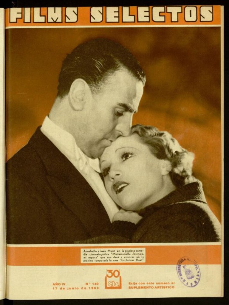 Miniatura de Films Selectos. 17 de junio de 1933, nº 140