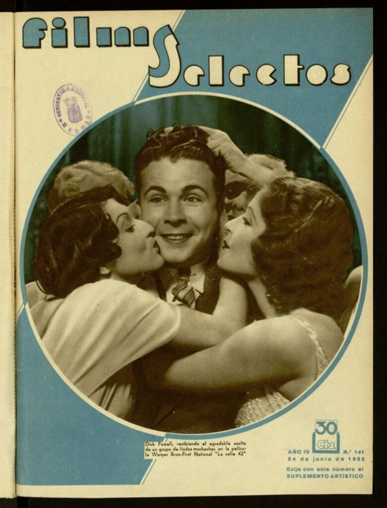 Miniatura de Films Selectos. 24 de junio de 1933, nº 141