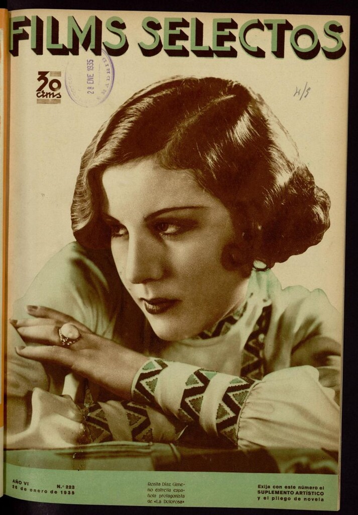 Miniatura de Films Selectos. 26 de enero de 1935, nº 223