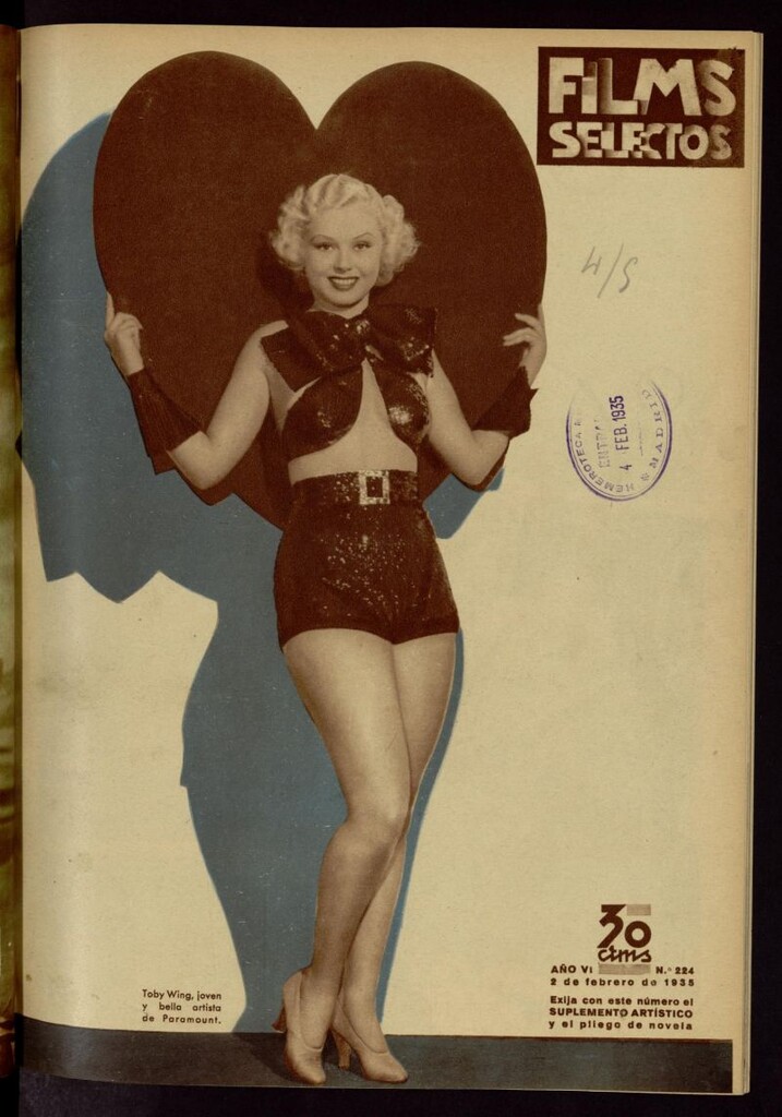 Miniatura de Films Selectos. 2 de febrero de 1935, nº 224