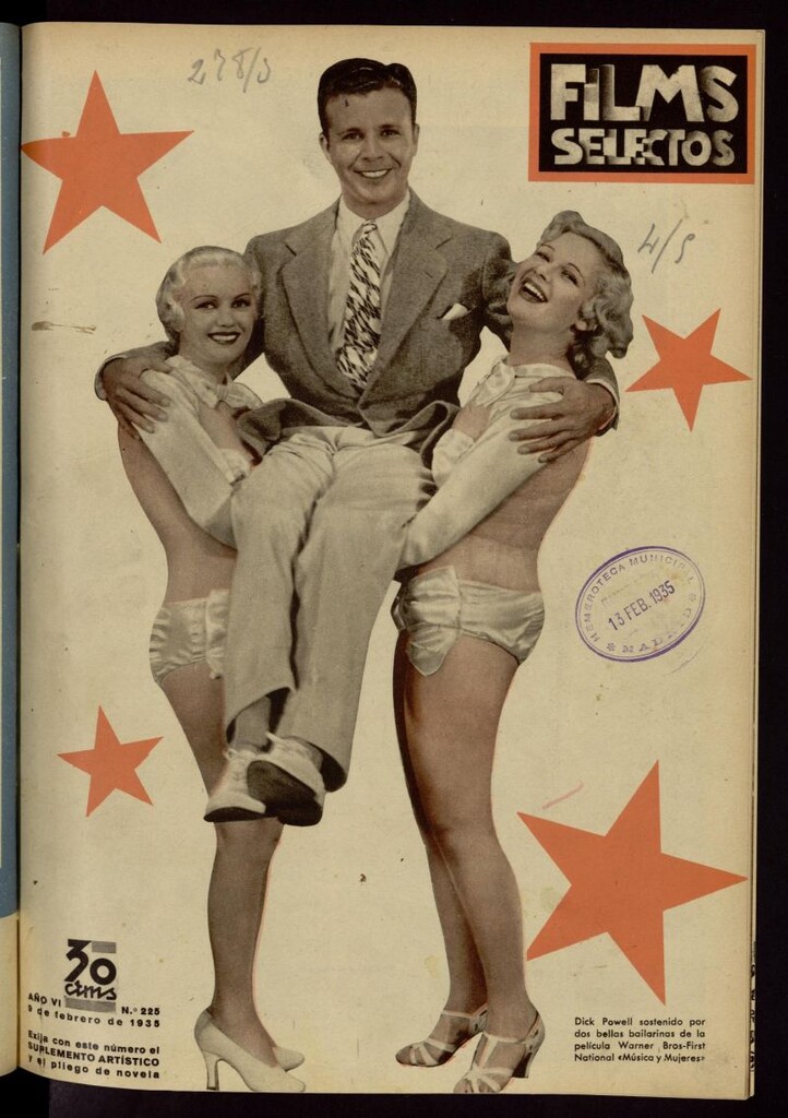 Miniatura de Films Selectos. 9 de febrero de 1935, nº 225