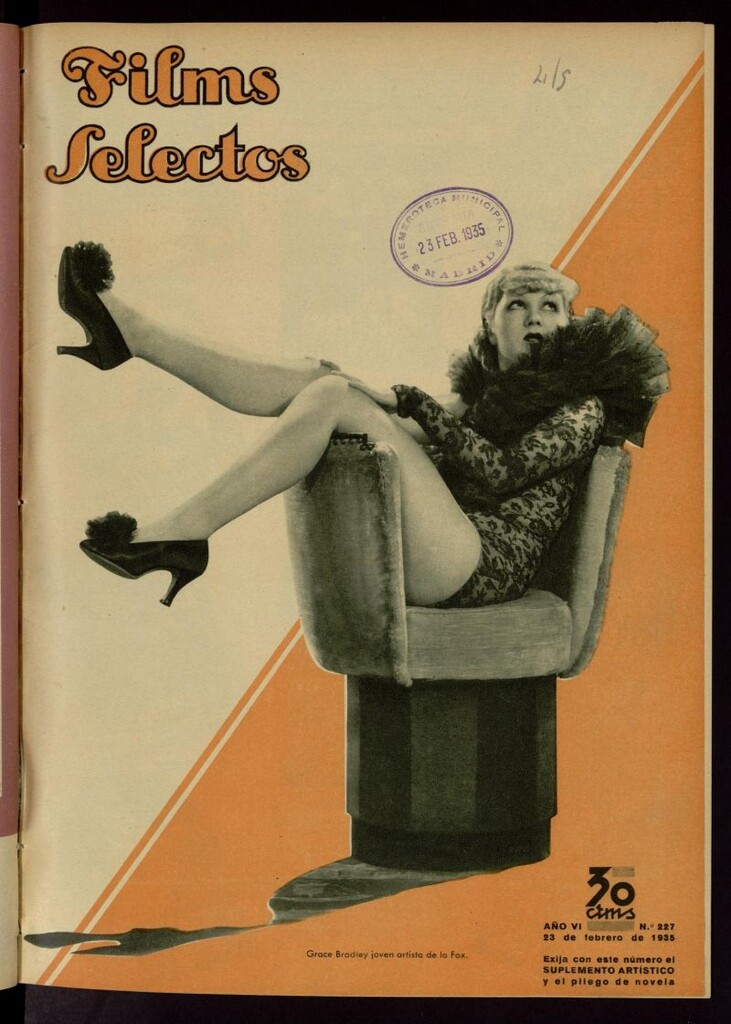 Miniatura de Films Selectos. 23 de febrero de 1935, nº 227