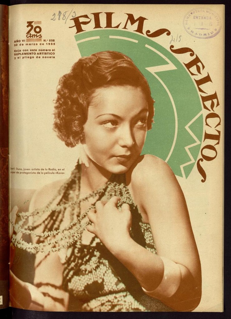 Miniatura de Films Selectos. 30 de marzo de 1935, nº 232