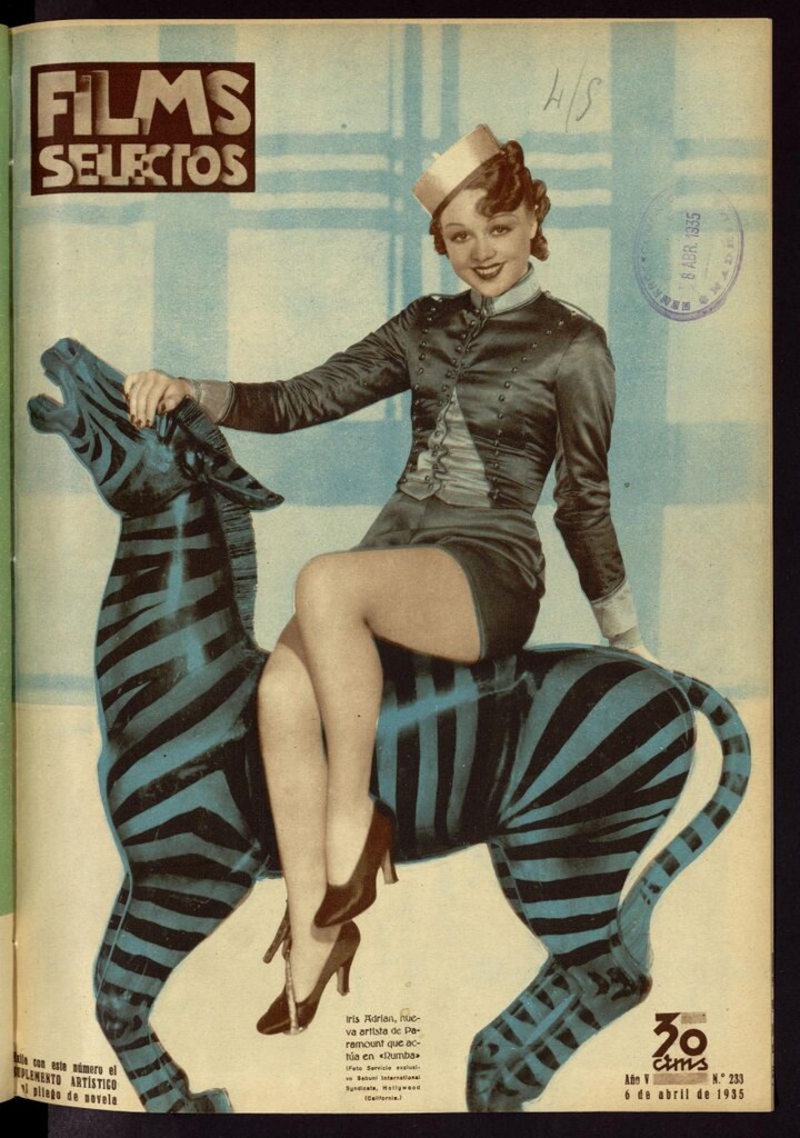 Miniatura de Films Selectos. 6 de abril de 1935, nº 233