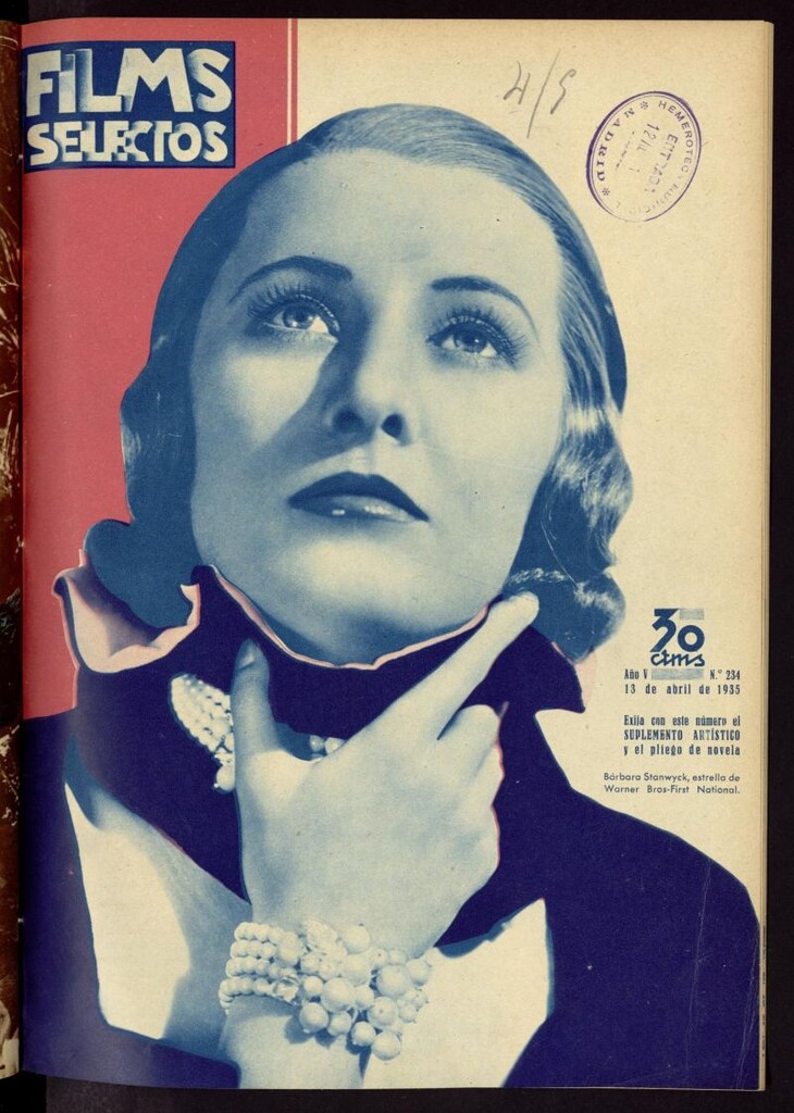 Miniatura de Films Selectos. 13 de abril de 1935, nº 234