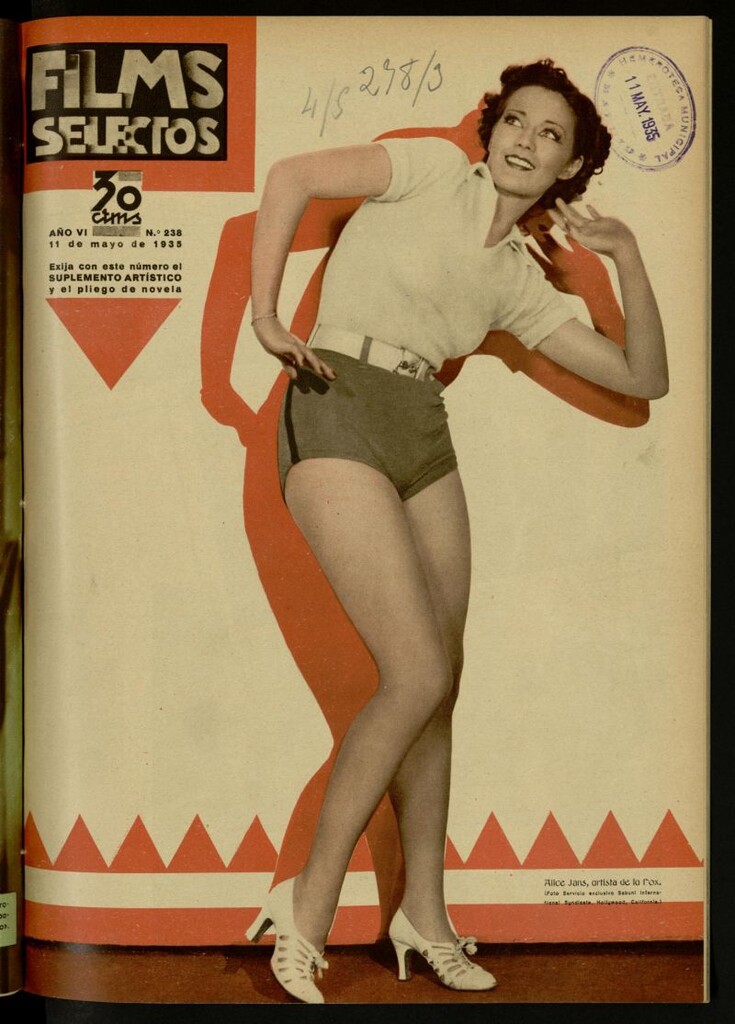 Miniatura de Films Selectos. 11 de mayo de 1935, nº 238