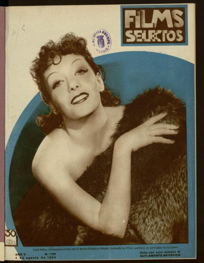 Miniatura de Films Selectos. 4 de agosto de 1934. nº 199