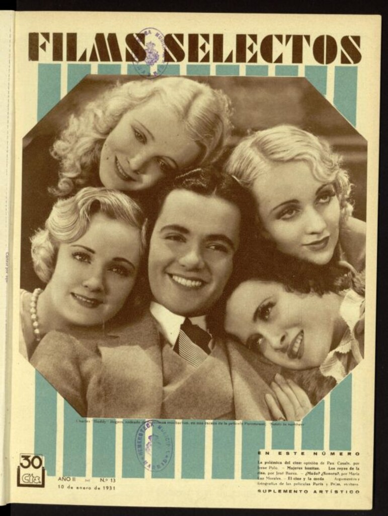 Miniatura de Films Selectos. 10 de enero de 1931, nº 13