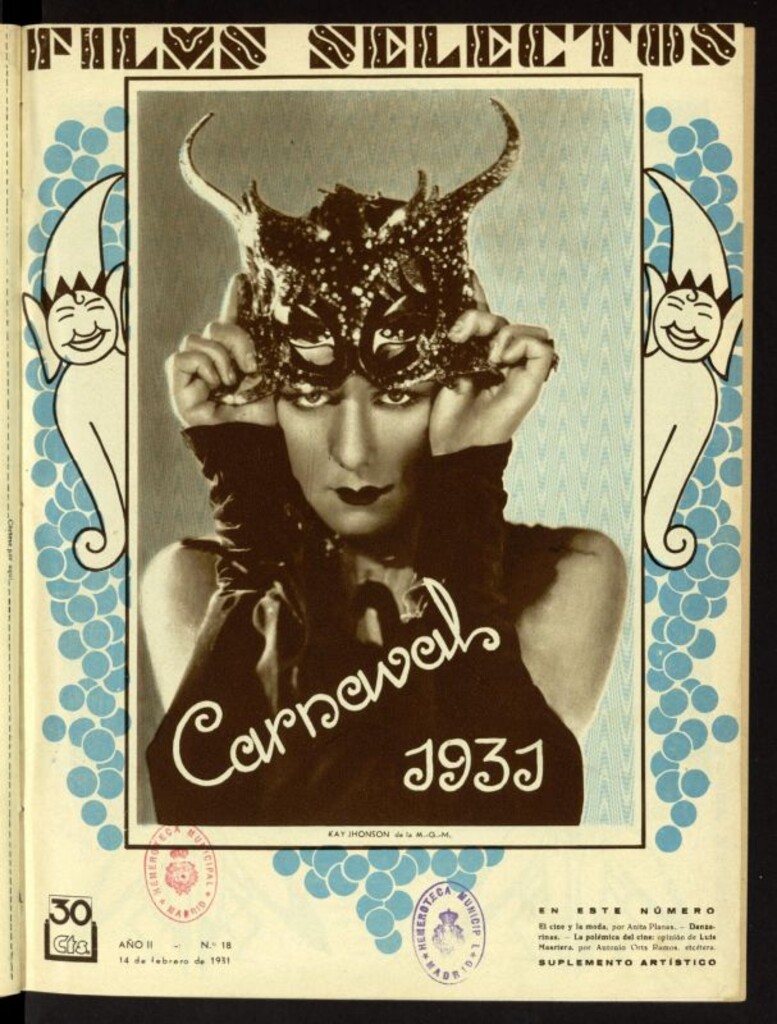 Miniatura de Films Selectos. 14 de febrero de 1931, nº 18