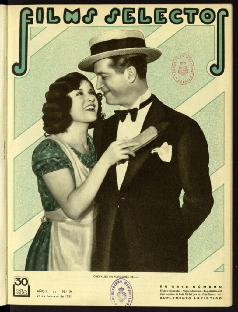 Miniatura de Films Selectos. 21 de febrero de 1931, nº 19
