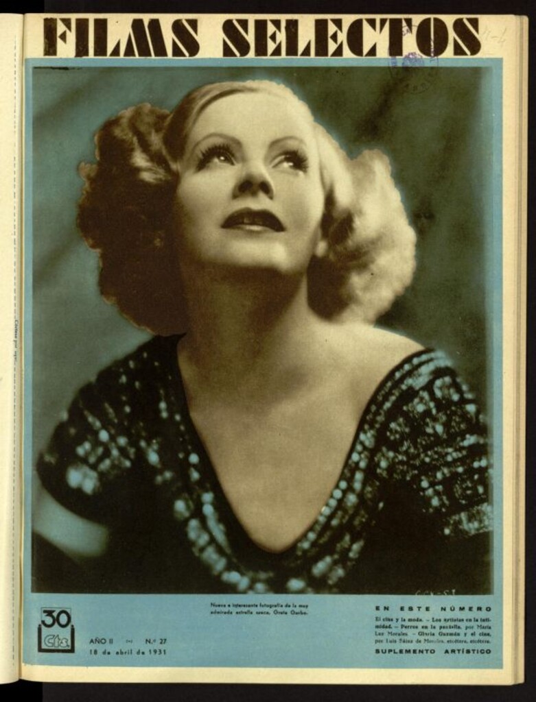 Miniatura de Films Selectos. 18 de abril de 1931, nº 27