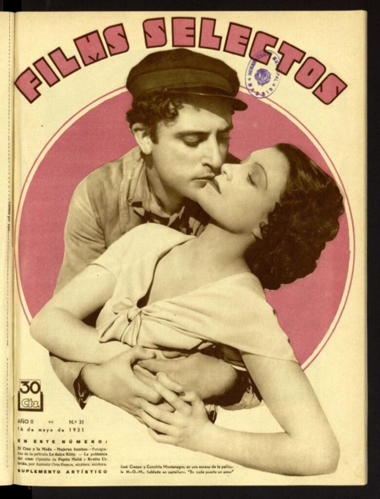 Miniatura de Films Selectos. 16 de mayo de 1931, nº 31