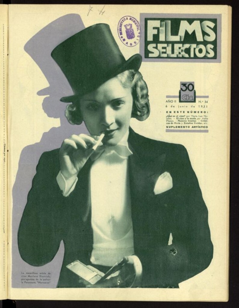 Miniatura de Films Selectos. 6 de junio de 1931, nº 34