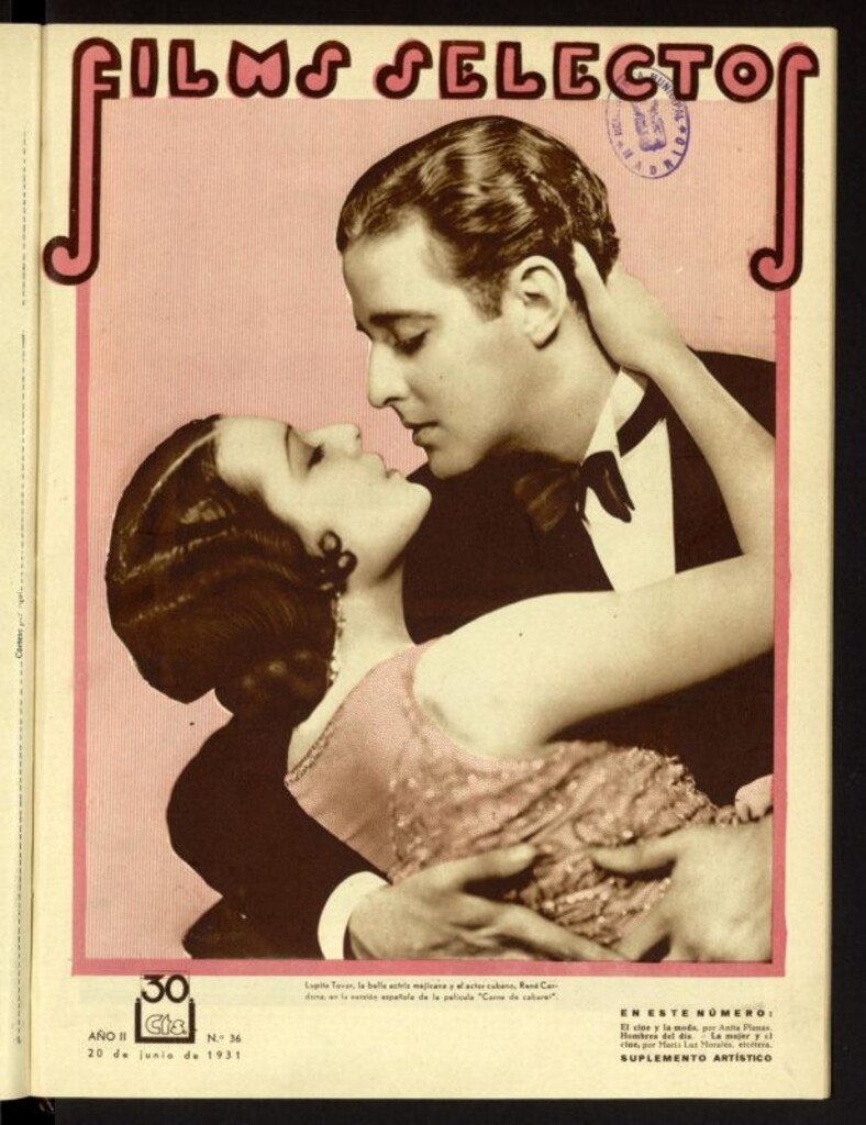 Miniatura de Films Selectos. 20 de junio de 1931, nº 36