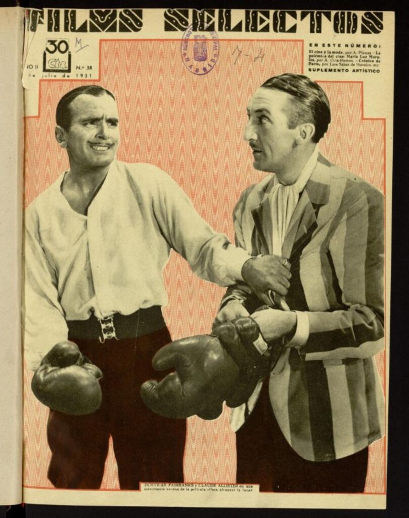 Miniatura de Films Selectos. 4 de julio de 1931, nº 38