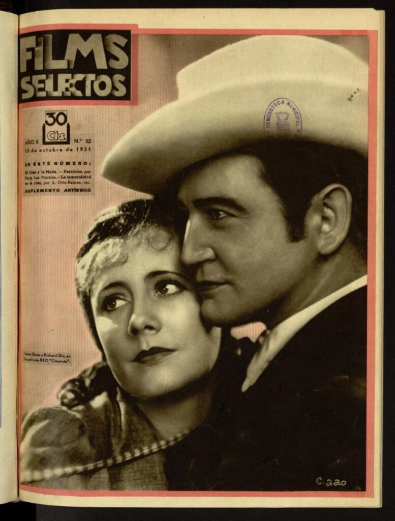 Miniatura de Films Selectos. 10 de octubre de 1931, nº 52