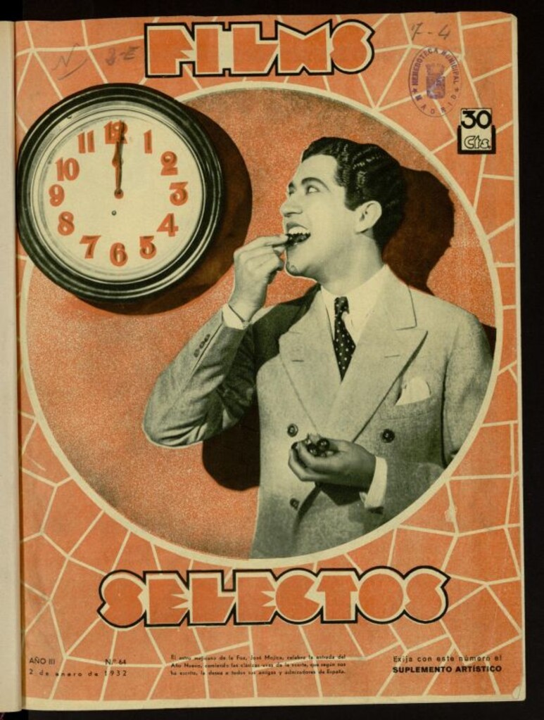Miniatura de Films Selectos. 2 de enero de 1932, nº 64