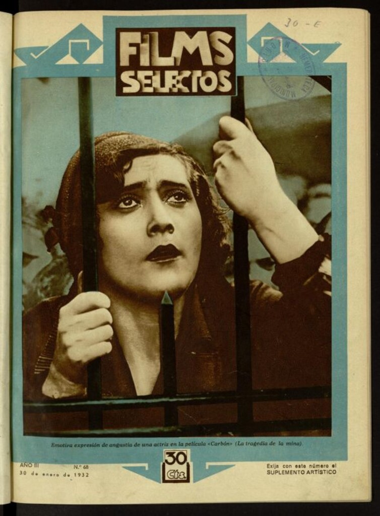 Miniatura de Films Selectos. 30 de enero de 1932, nº 68