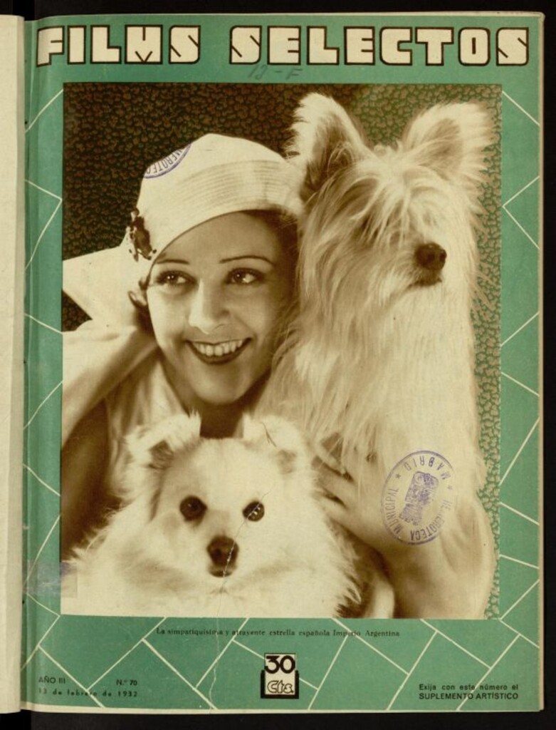 Miniatura de Films Selectos. 13 de febrero de 1932, nº 70
