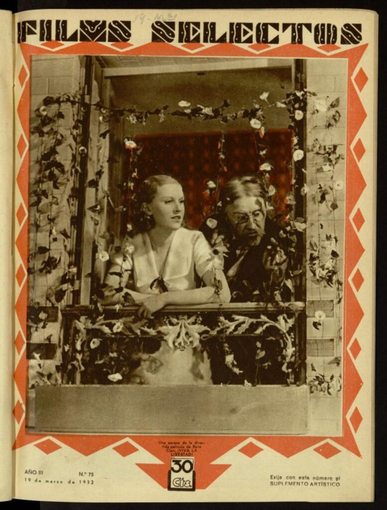 Miniatura de Films Selectos. 19 de marzo de 1932, nº 75