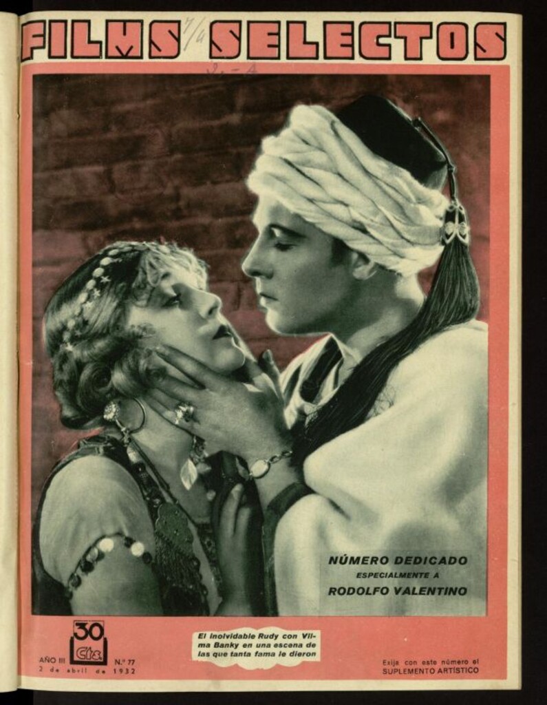 Miniatura de Films Selectos. 2 de abril de 1932, nº 77