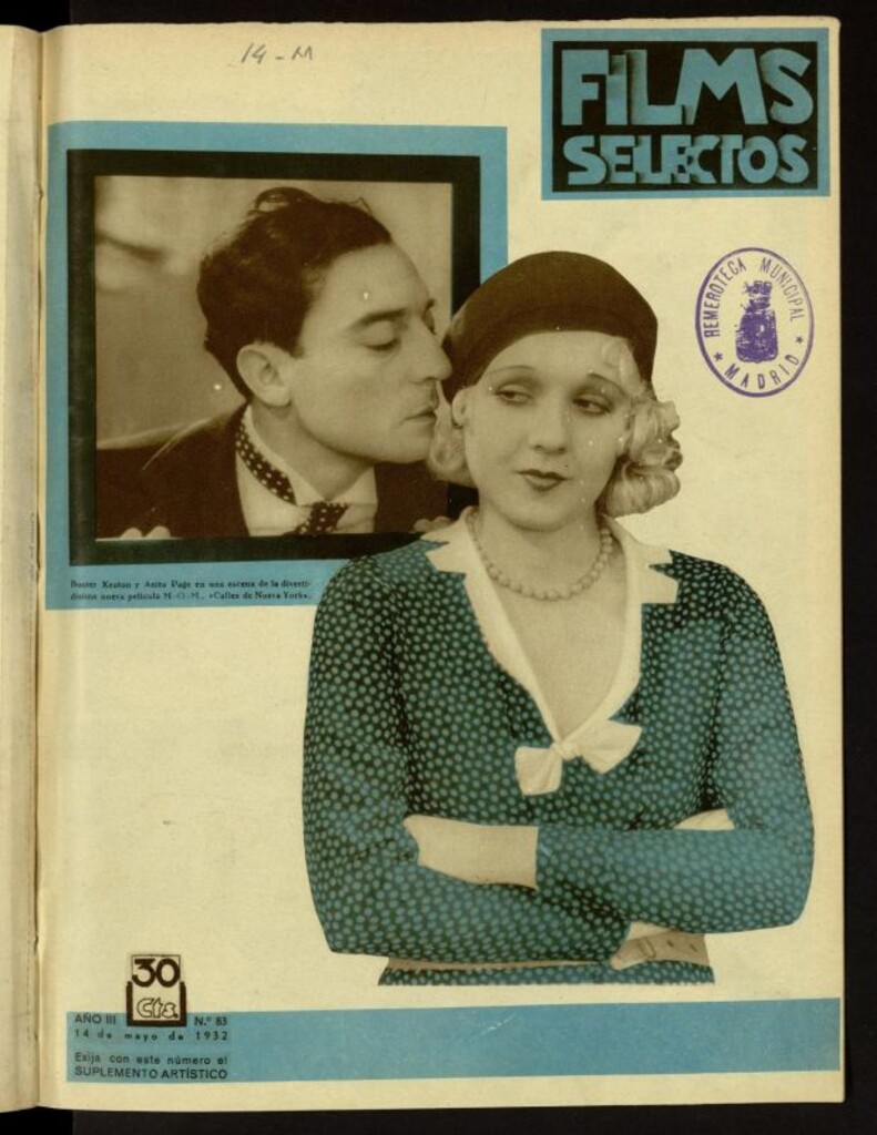 Miniatura de Films Selectos. 14 de mayo de 1932, nº 83