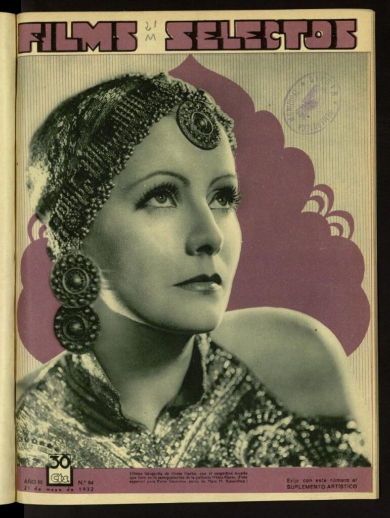 Miniatura de Films Selectos. 21 de mayo de 1932, nº 84