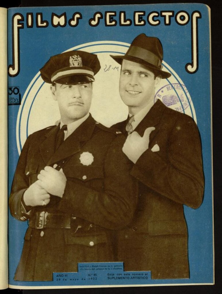 Miniatura de Films Selectos. 28 de mayo de 1932, nº 85