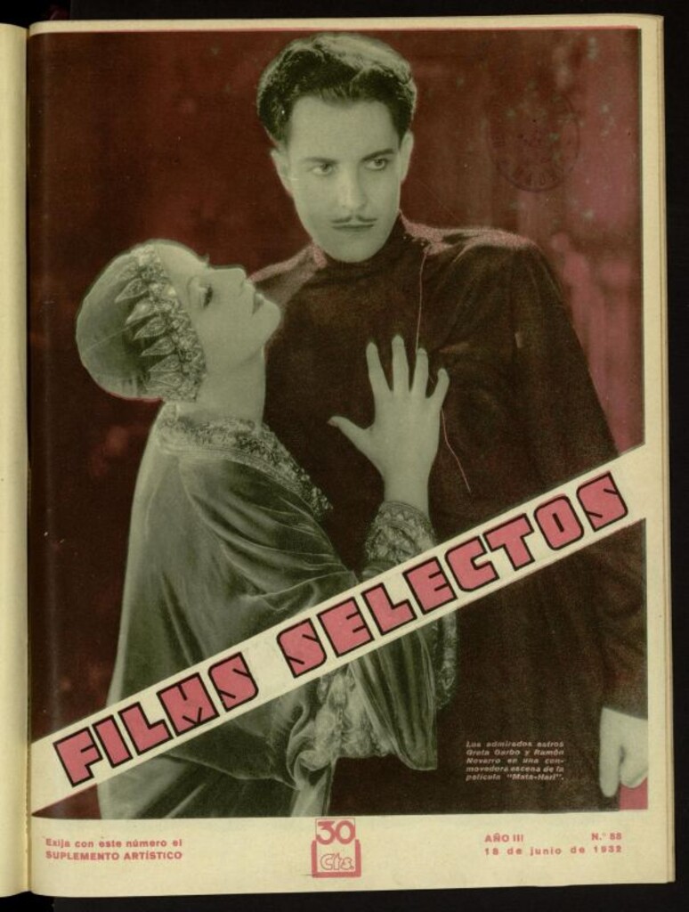 Miniatura de Films Selectos. 18 de junio de 1932, nº 88